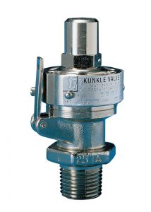 Kunkle Brass safety valves to ASME Section VIII, ‘UV’